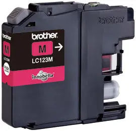 BROTHER Tintenpatrone magenta LC-123M DCP-J411ODW 600 Seiten Idealshop