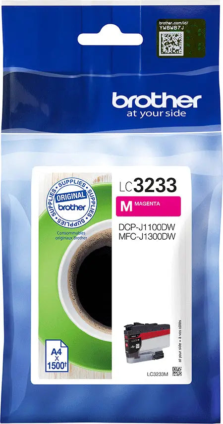 BROTHER Tintenpatrone magenta LC-3233M DCP-J1100DW 1500 Seiten Idealshop