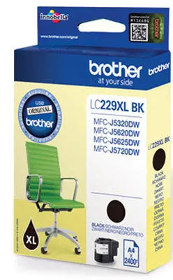 BROTHER Tintenpatrone schwarz LC-229XLBK MFC-J5720DW 2400 Seiten Idealshop