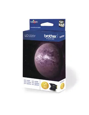 BROTHER Tintenpatrone yellow LC-1220Y DCP-J525W 300 Seiten Idealshop