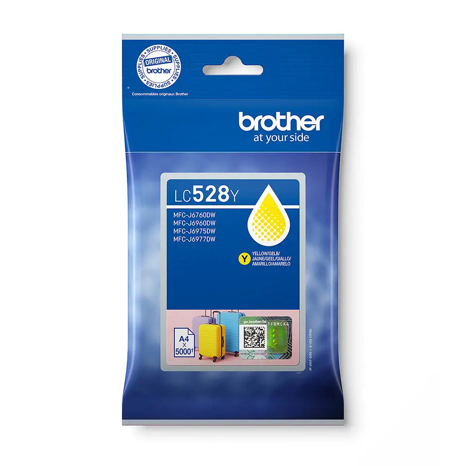 BROTHER Tintenpatrone yellow LC-528Y MFC-J6760DW 5000 Seiten Idealshop