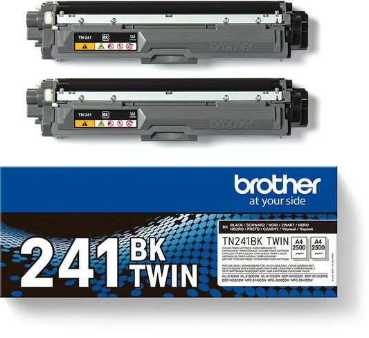 BROTHER Toner HY Twin Pack schwarz TN-241BKTWIN HL-3140/3170 2x2500 Seiten Idealshop