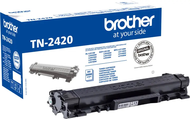 BROTHER Toner-Modul HY schwarz TN-2420 HL-L2350/2370 3000 Seiten Idealshop