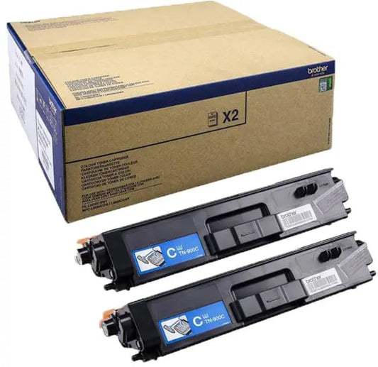 BROTHER Toner Super HY Twin cyan TN-900CTWIN HL-L9200CDWT 2x6000 Seiten Idealshop