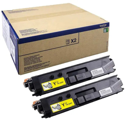 BROTHER Toner Super HY Twin yellow TN-329YTWIN MFC-L8450 2x6000 Seiten Idealshop