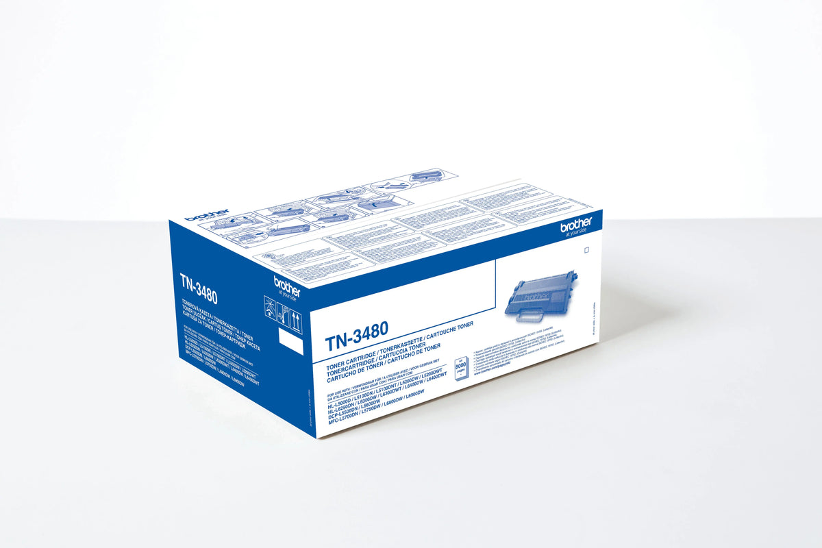 BROTHER Toner schwarz TN-3480 HL-L5000D 8000 Seiten Idealshop