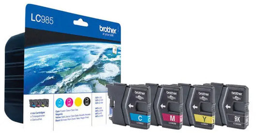 BROTHER Valuepack Tinte CMYBK LC-985VALBP DCP-J315W 260/300 Seiten Idealshop