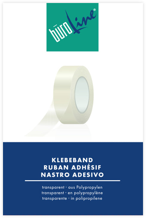 BÜROLINE Klebeband 15mmx33m 131254 transparent, reissfest Idealshop