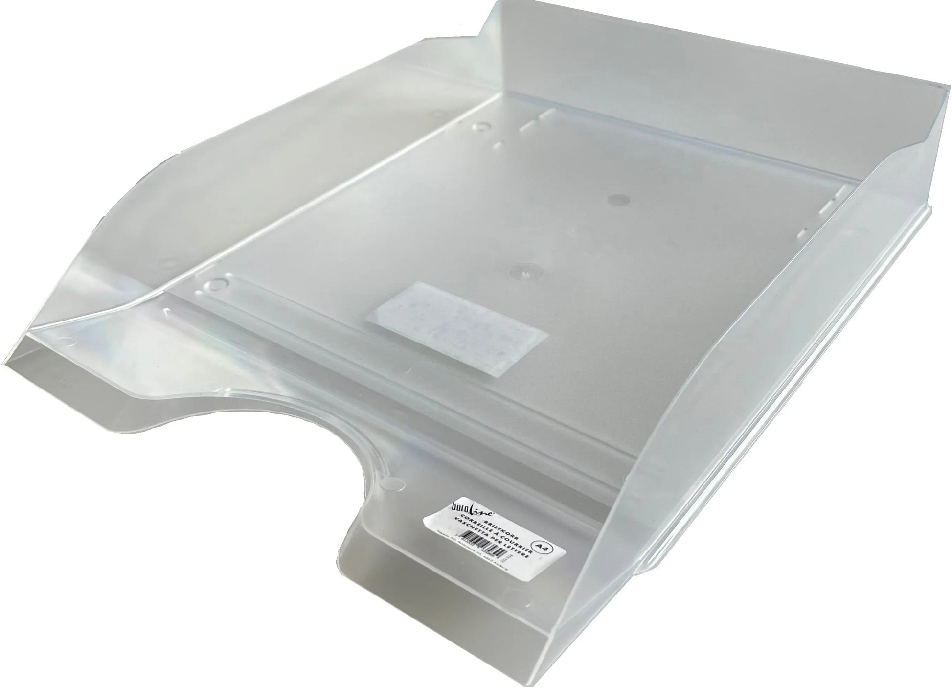 BÜROLINE Briefkorb A4 223036 transparent Idealshop