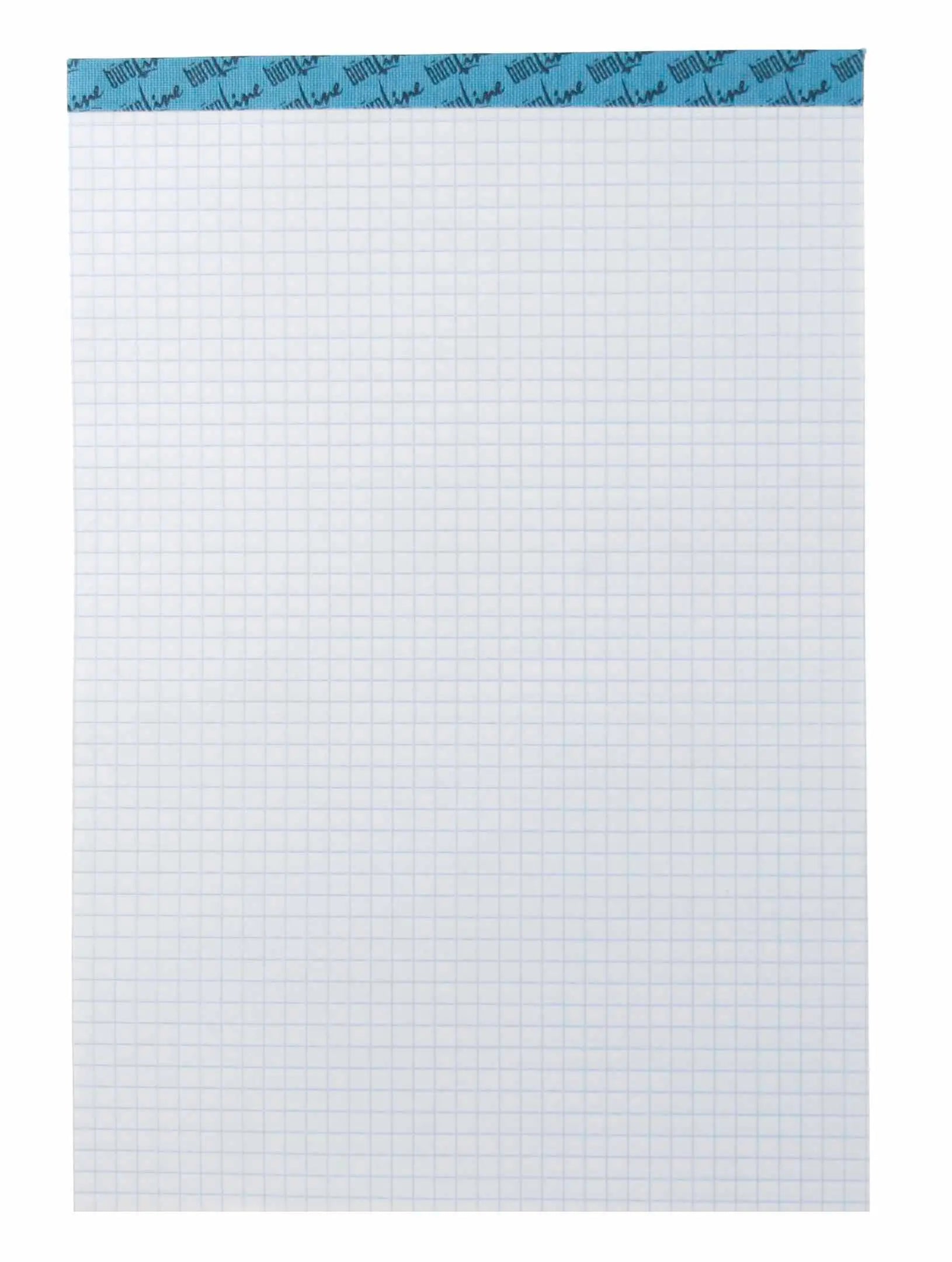 BÜROLINE Büroblock weiss A7 725270 kariert, 70g, 4mm 100 Blatt Idealshop