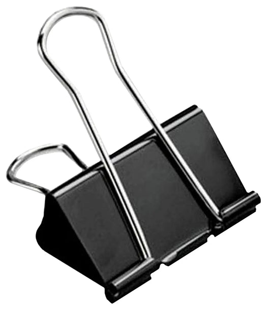 BÜROLINE Foldback-Klammer 32mm 112101 schwarz Idealshop