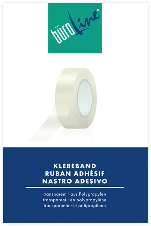 BÜROLINE Klebeband 15mmx33m 131254 transparent, reissfest Idealshop
