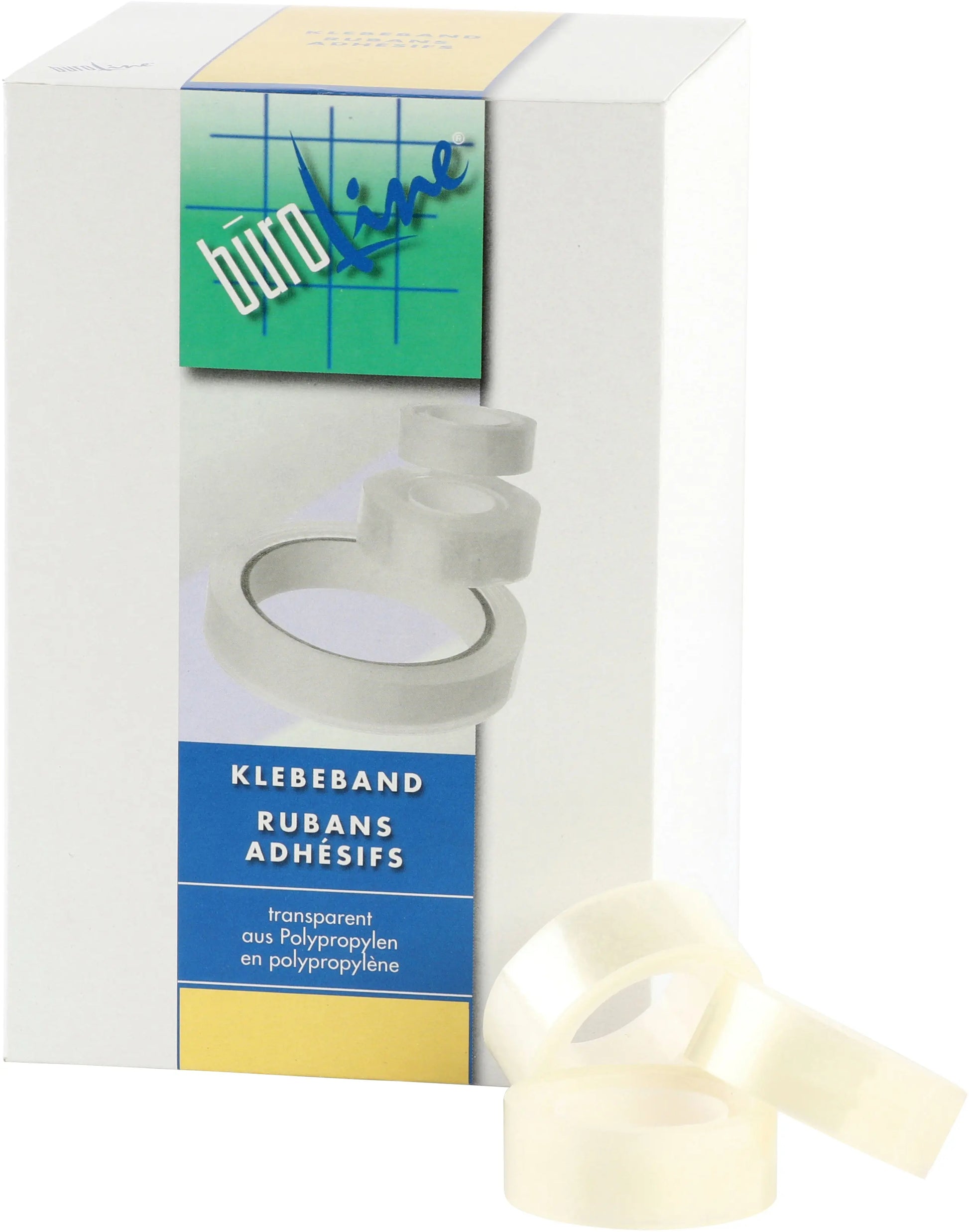 BÜROLINE Klebeband 19mmx10m 131252 transparent, reissfest Idealshop