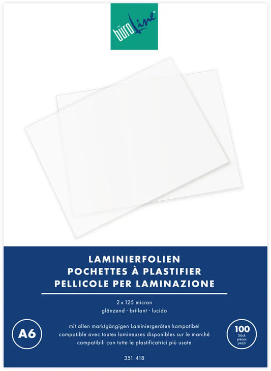 BÜROLINE  Laminiertasche              A6 Idealshop