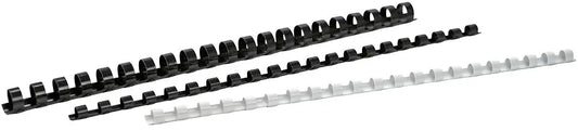BÜROLINE Plastikbinderücken 12mm A4 351391 rot 100 Stück Idealshop