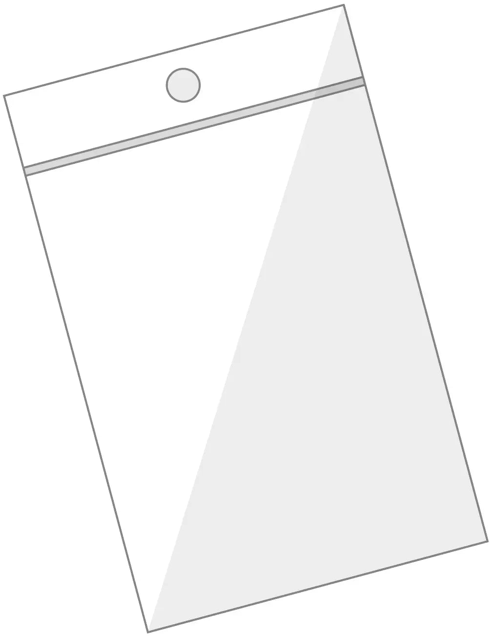 BÜROLINE Pressverschluss Beutel 50×75mm 421301 transparent 100 Stück Idealshop