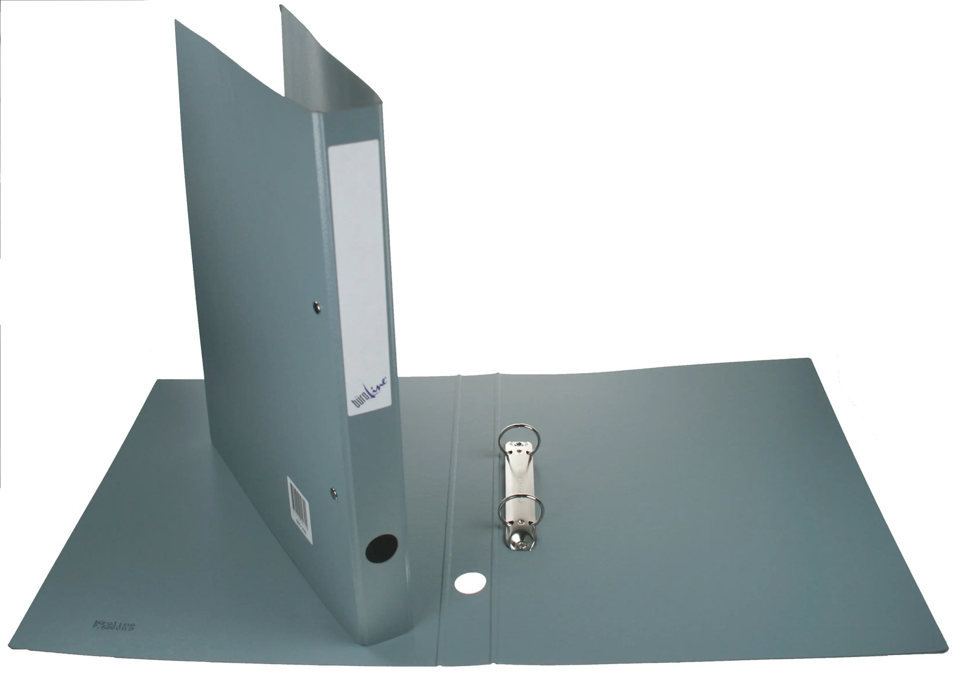BÜROLINE Ringbuch 3cm 15140325PE1U grau 2-Ring A4 Idealshop