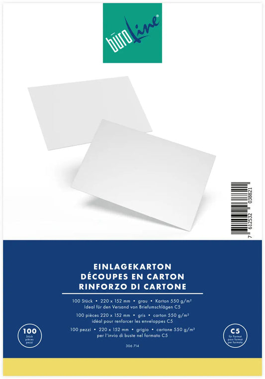 BÜROLINE  Einlagekarton für C5 Idealshop