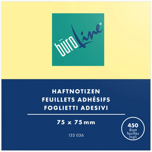 BÜROLINE  Haftnotizen Cube       75x75mm Idealshop