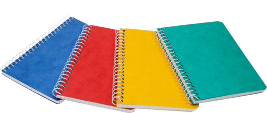 BÜROLINE  Spiralheft ass.    10,6×14,6cm Idealshop