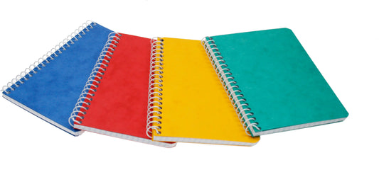 BÜROLINE  Spiralheft ass.     9,1×12,1cm Idealshop