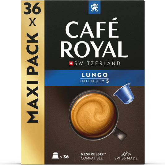 CAFE ROYAL Kaffeekapseln Alu 10165289 Lungo 36 Stk. Idealshop
