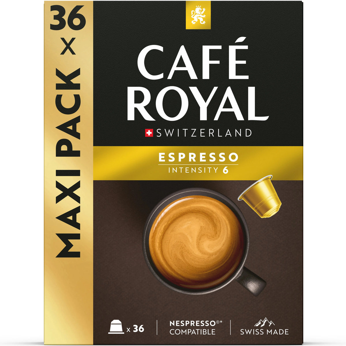 CAFE ROYAL Kaffeekapseln Alu 10165678 Espresso 36 Stk. Idealshop