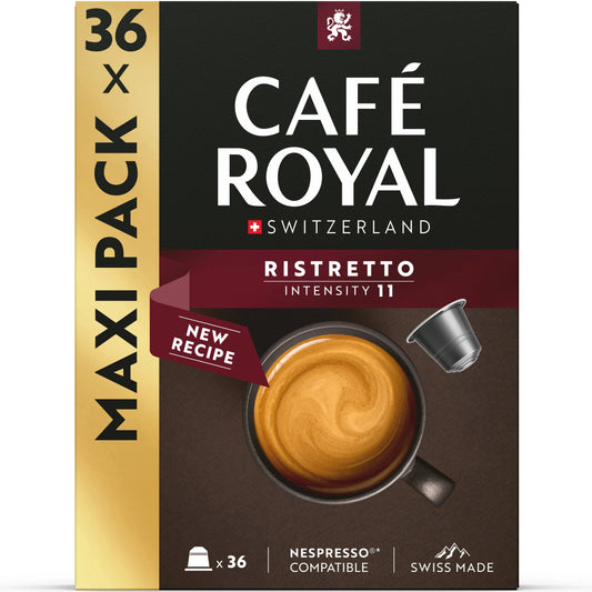 CAFE ROYAL Kaffeekapseln Alu 10172798 Ristretto 36 Stk. Idealshop
