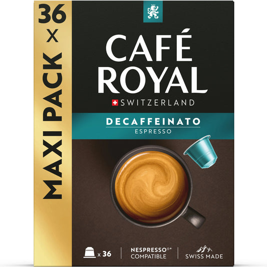 CAFE ROYAL Kaffeekapseln Alu 10173073 Espresso Decaffeinato 36 Stk. Idealshop