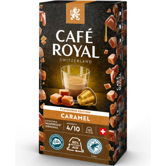 CAFE ROYAL Kaffeekapseln Alu 2001783 Caramel 10 Stück Idealshop