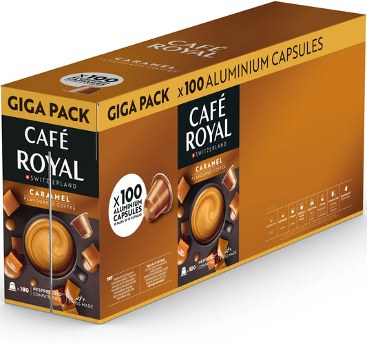 CAFE ROYAL Kaffeekapseln XXL 11005223 Caramel 100 Stk. Idealshop