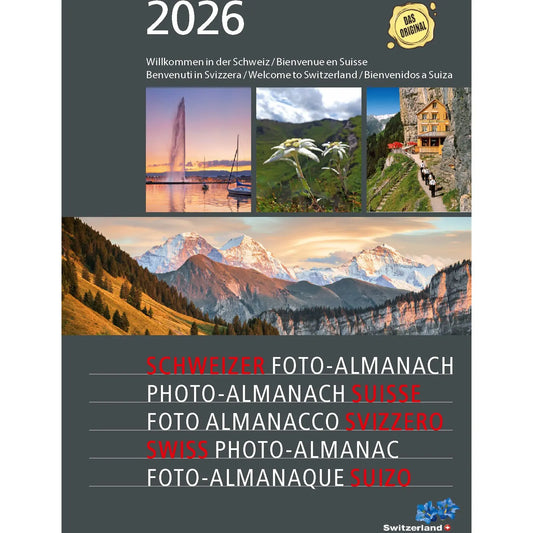CALENDARIA Agenda Photo-Almanach 2026 9783036205120 1W/1S ML A5 Idealshop