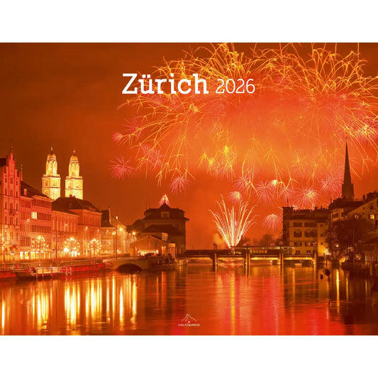 CALENDARIA Bildkalender 2026 9783036205663 Zürich ML 40x31cm Idealshop