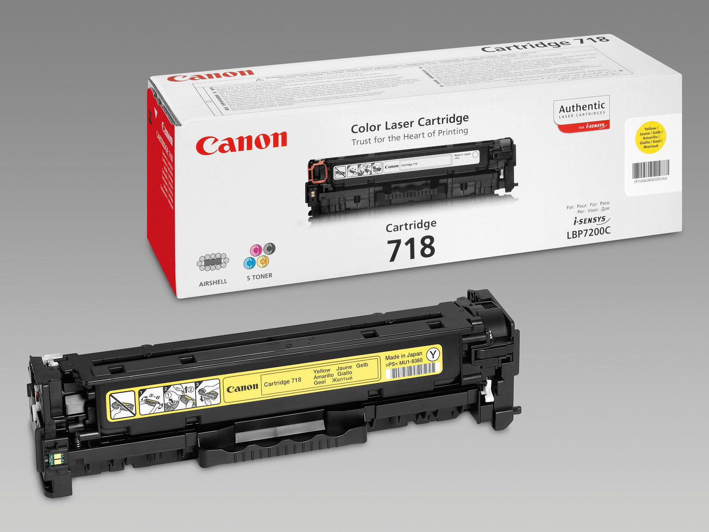 CANON     Toner-Modul 718         yellow