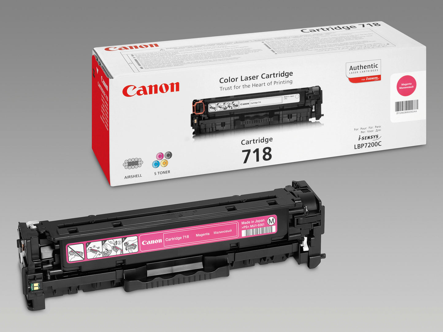 CANON     Toner-Modul 718        magenta