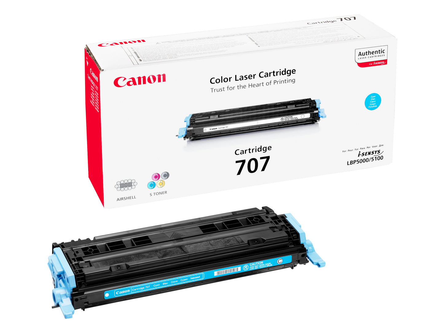 CANON     Toner-Modul 707           cyan