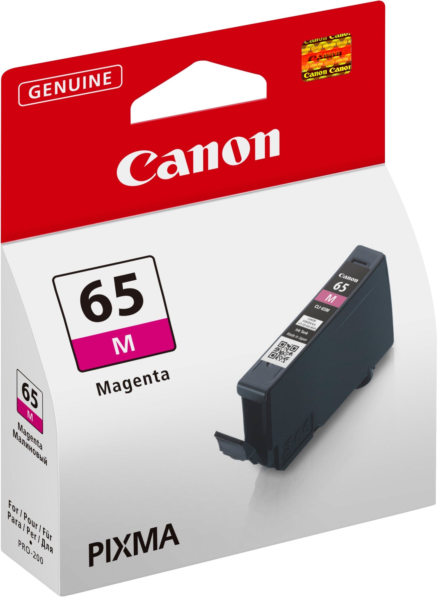 CANON Tintenpatrone magenta CLI-65M PIXMA Pro-100 12.6ml Idealshop