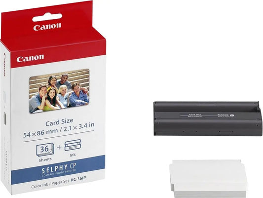 CANON Farbtinte/Papierset 8,6x5,4cm KC36IP CP 100 36 Blatt Idealshop