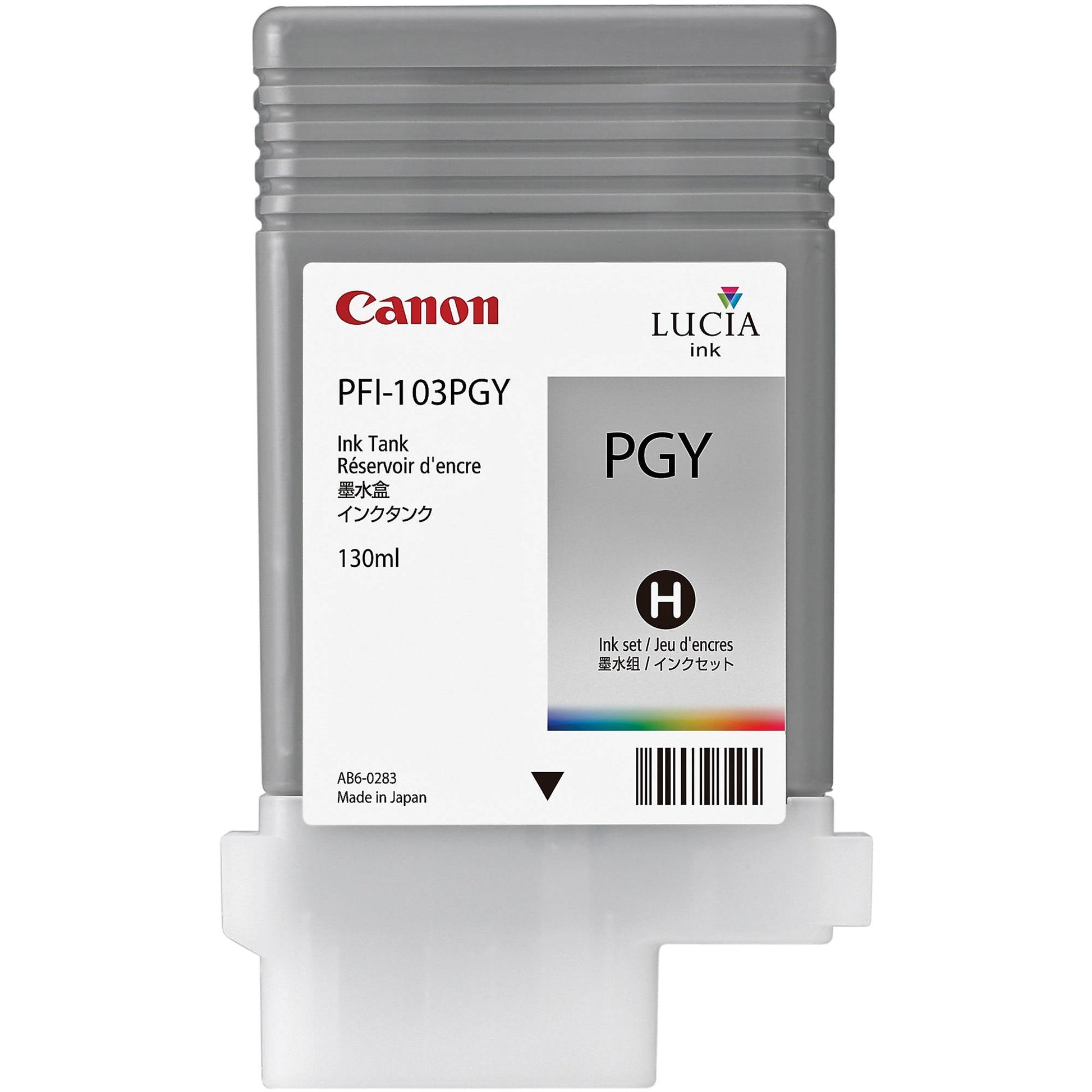 CANON Tintenpatrone photo grey PFI-103PGY iPF 6100 130ml Idealshop