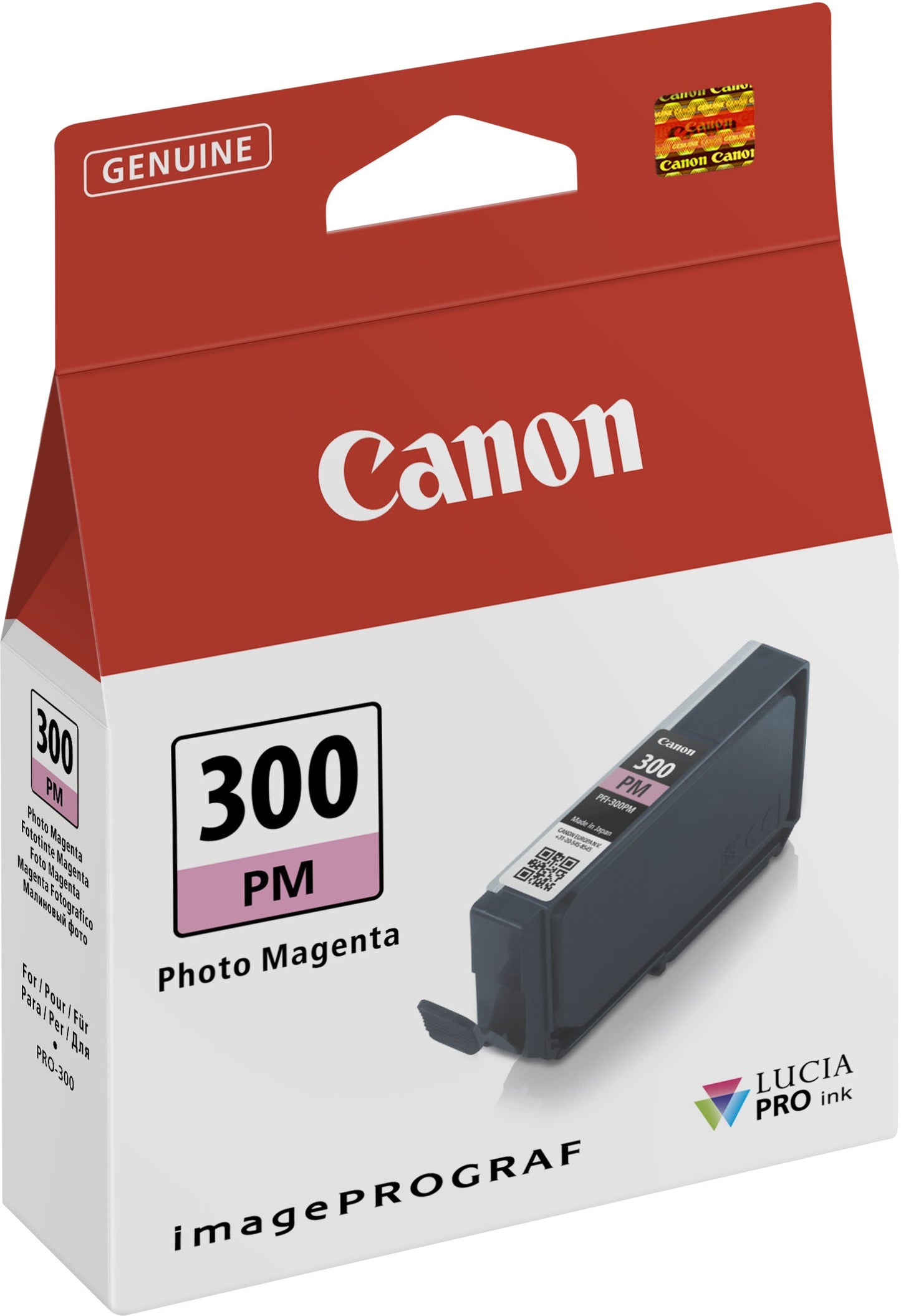 CANON Tintenpatrone photo magenta PFI-300PM iPF PRO-300 14.4ml Idealshop