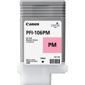CANON Tintenpatrone photo magenta PFI106PM iPF 6300/6350 130ml Idealshop