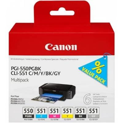 CANON     Multipack Tinte PGBK/CMY/BK/GY