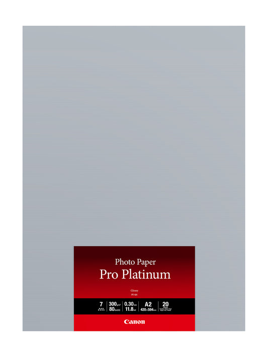 CANON     Pro Platinum Photo Paper    A2