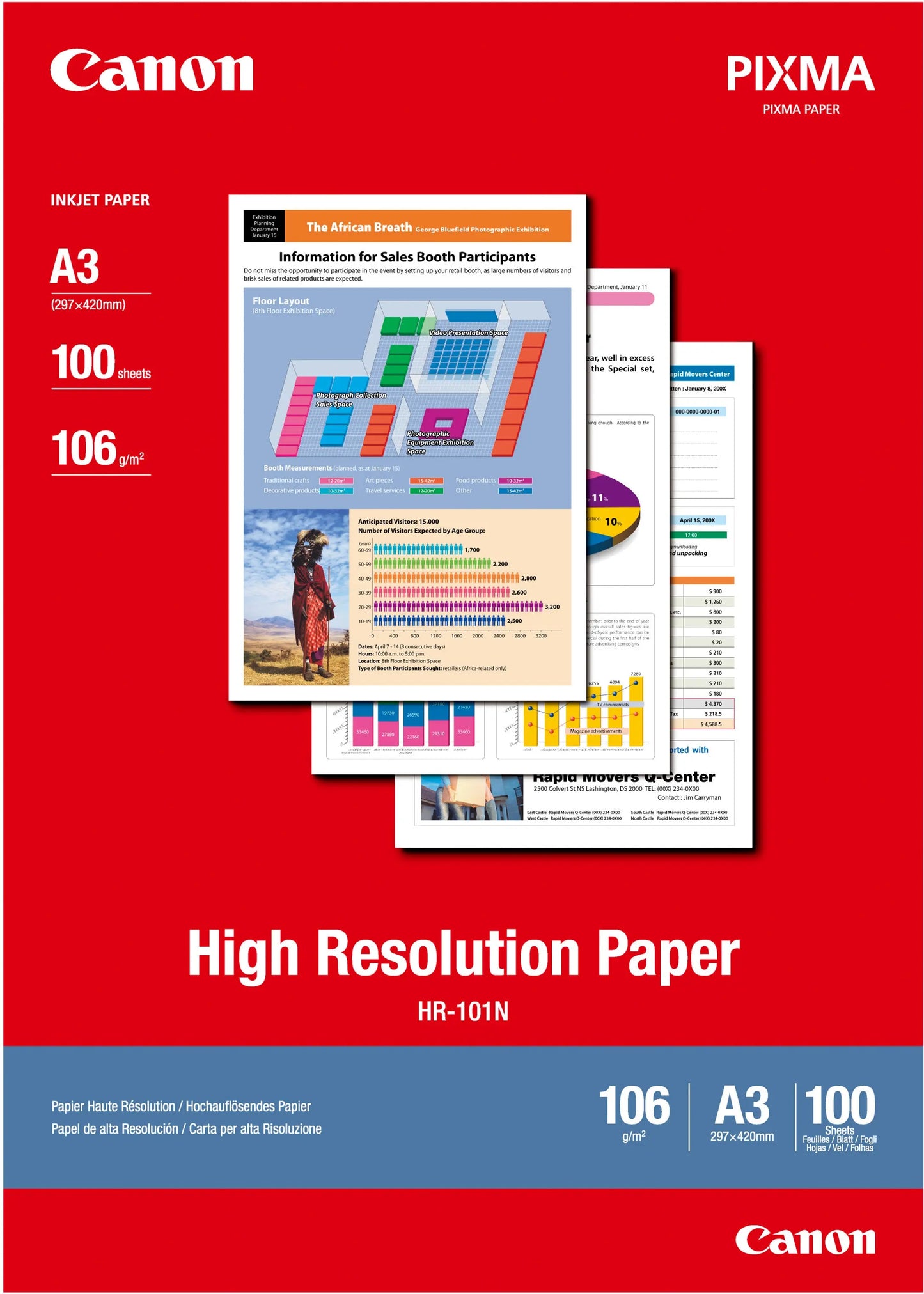 CANON     Papier High Resolution      A3 Idealshop