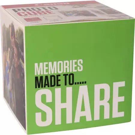 CANON Photo Cube Creative 13x13 grün PP2015x5 Acryl Fotorahmen inkl. 40 Bl. Idealshop