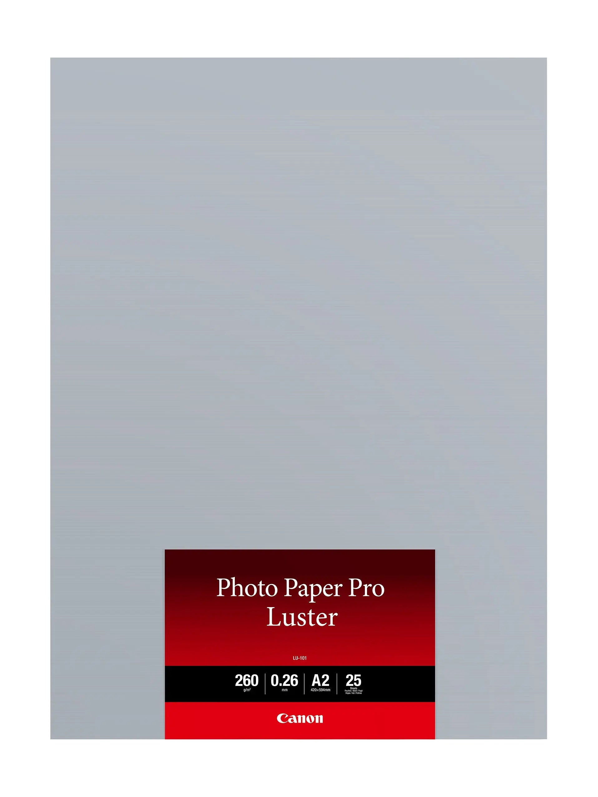 CANON Photo Paper Pro Luster A2 LU101A2 InkJet 260g 25 Blatt Idealshop