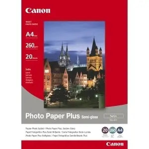 CANON Photo Paper Semi-gloss 10x15cm SG2014x6 InkJet, 260g 5 Blatt Idealshop