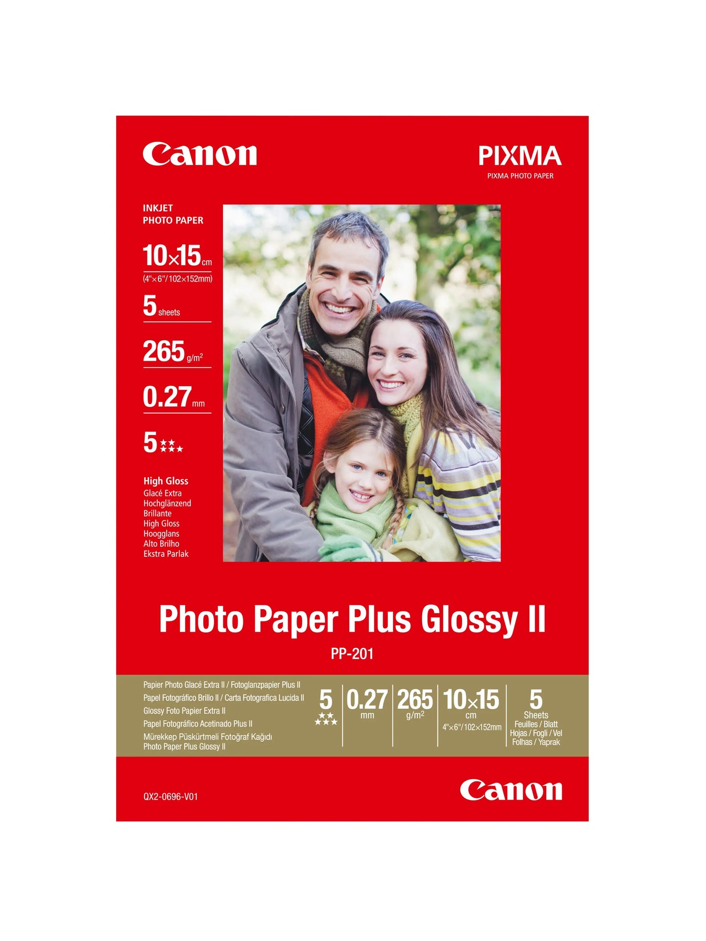 CANON     Photo Paper glossy     10x15cm Idealshop