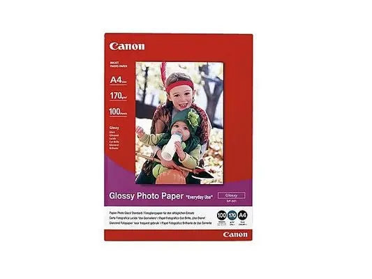 CANON Photo Paper glossy A4 GP501A4 InkJet, 210g 5 Blatt Idealshop