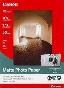 CANON Photo Paper matte A4 MP101A4 InkJet, 170g 5 Blatt Idealshop